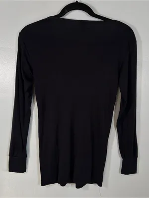 WinterSilks 100% Silk Layering Set Black Turtleneck, Long Sleeve Top Lightweight thumbnail 8