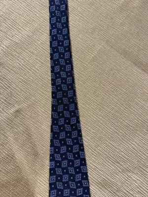Brooks Brothers Men’s Tie Navy Blue Geometric Makers and Merchants 59.5” thumbnail 12
