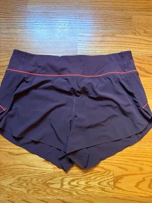 Athleta run with it purple shorts size large thumbnail 2