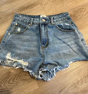 Princess Polly Jean Shorts Denim thumbnail 1