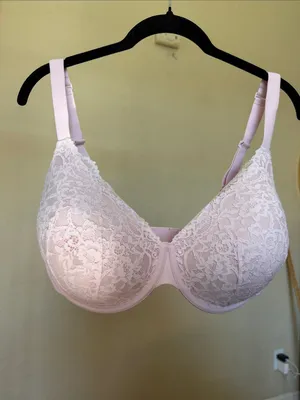 SKIMS FITS EVERYBODY LACE PUSH-UP BRA CHERRY BLOSSOM pink size 38DDD thumbnail 6