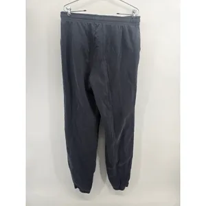 Stori Sweatpants Womens 10 Cotton Joggers Dark Gray Fleece EUC thumbnail 3