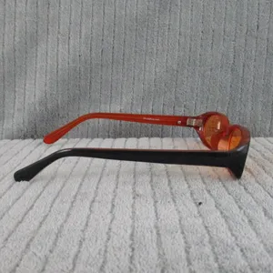 New Divine Eyewear Camilla Black/Orange Sunglasses Women's NWT thumbnail 5