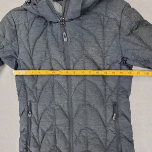 Outdoor Research Aria Storm Parka Down Insulated Coat‎ Hooded Women's S Gray thumbnail 6