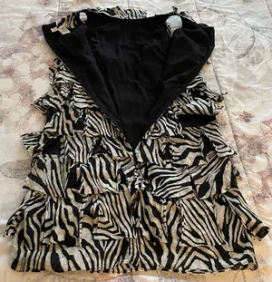 Y2K Animal Print Silk Blend Sheath Mini Dress, size S thumbnail 14