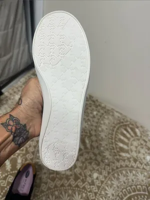 Dr. Scholl's Black Slip-On Loafers with Tan Heel Accent thumbnail 3