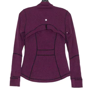 Lululemon Define Jacket Size 6 Deep Fuchsia Athletic Yoga Running Athleisure thumbnail 3