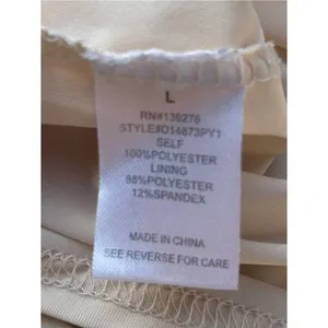 Soft Ivory Spaghetti adjustable Strap Camisole Large L undershirt cami thumbnail 3