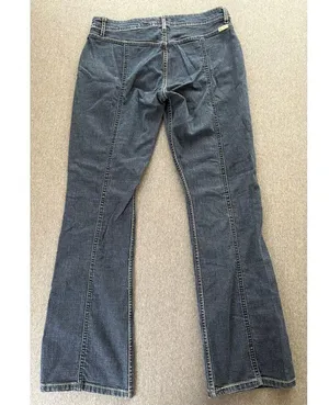 Levi Strauss Signature | Women's Stretch Straight Seamed Denim Jeans | 10 thumbnail 3