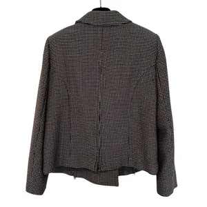 Giorgio Armani Jacket Women 10‎ Gray Pink Double Breasted Military Luxury Career thumbnail 8