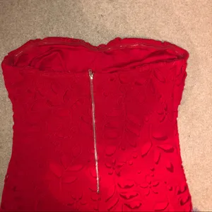 Nordstrom red lace dress thumbnail 2