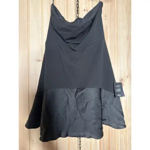 NWT Lulus Compelling Style Black Strapless Mini Dress Party Night Out Size M thumbnail 2