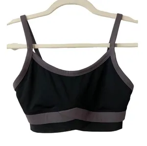 Fabletics Black Seamless Winn Medium Impact Sports Bra II Sports Bra‎ Sz XS thumbnail 1