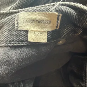 Madewell Baggy Tapered Jeans 32T Mackinnon Wash Charcoal Gray Tall thumbnail 6