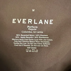 Everlane Womens size Medium Perform Ankle Leggings Brown thumbnail 7