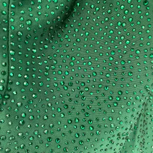 NWT LUCCI‎ LU 4156 GREEN Sparkle Backless Dress Sz 2 $248 thumbnail 5