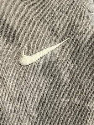 Womens M Nike Gray Washed Tie-Dye Athletic/Casual Jersey Shorts thumbnail 4