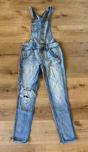 American Eagle Denim Overalls thumbnail 1