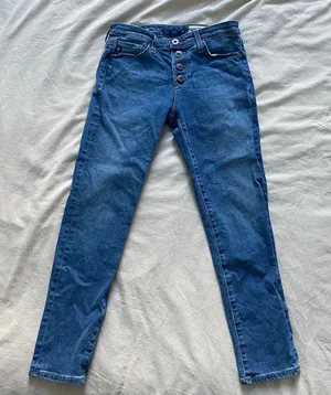 Anthropologie Petite‎ Stevie Ankle Button Up Jeans thumbnail 1