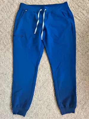 FIGS Technical Collection Zamora Blue Jogger Pants XL Tall thumbnail 1