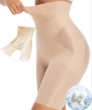 NEW Shapewear Tummy Control Shorts Comfort High Waisted Thigh Slim Seamless L thumbnail 1
