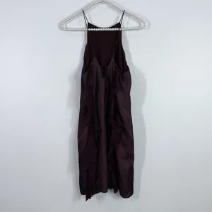 Urban Outfitters kimchi blue lightweight ruffle mini dress size medium thumbnail 4