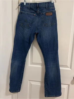 Wrangler Vintage Women's Blue Bootcut Jeans thumbnail 3