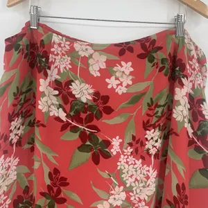 Emma Jame Boho 2 Piece Skirt Set Cottagecore Floral Rust Romantic Flowy Chiffon thumbnail 7