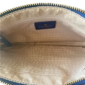 Kate Spade Navy Shoulder Bag with Chain Strap thumbnail 10