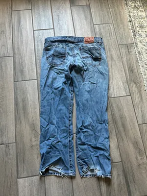 Lucky Brand Women's Blue Denim Boyfriend Jeans thumbnail 4
