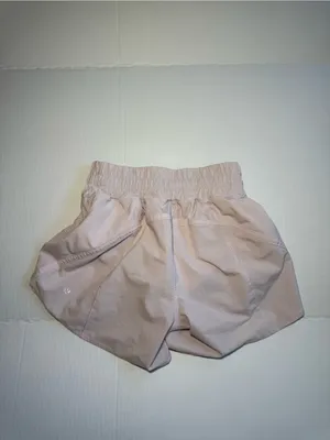 Lululemon Baby Pink Tracker Shorts 5" thumbnail 3