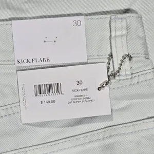 WEWOREWHAT Kick Flare Jeans Size 30 Stretch Denim Super‎ Bleached thumbnail 5