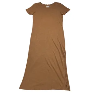 MATE The Label Dana Midi T-Shirt Dress 100% Organic Cotton Clay Size XS thumbnail 11
