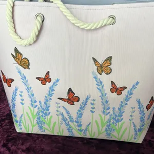 Large Beach Tote Bag with Straps thumbnail 3