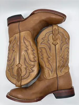 Shyanne Women'S Jeannie Western Boots - Broad Square Toe Sz 7 thumbnail 7