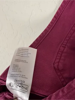 Free People We The Free Ziggy Shortalls in red berry thumbnail 7