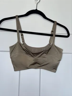 Lululemon Satin Spaghetti Strap Yoga Bra thumbnail 2
