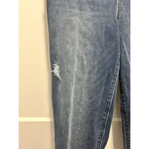 SPANX Size Large Dark Wash Skinny Pull-on Jeans Denim Shapewear Tummy Control thumbnail 5