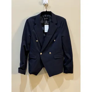 Karen‎ Kane Women's Double Breasted Blazer, US Size Medium Navy Nautical thumbnail 3