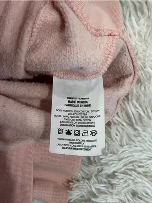 Nike Women’s Blush Pink Cowl Pullover Sweatshirt thumbnail 5