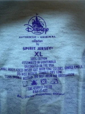 Disney Parks Potion Purple Walt Disney World Spirit Jersey XL Ombre 1971 thumbnail 3