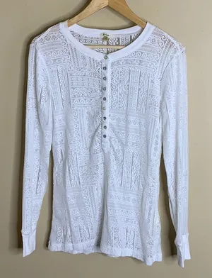 Dylan white‎ lace top thumbnail 1