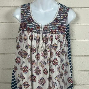 Anthropologie One September embroidered Top size M thumbnail 8