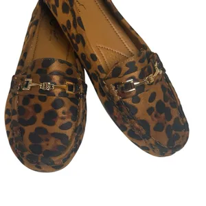 Comfort Est 1946 Aramis Leopard Print Slip On Driving Loafers Size 9M Casual thumbnail 2