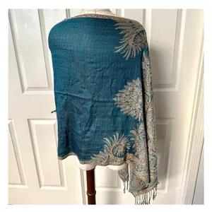 Blue shawl Blue thumbnail 10