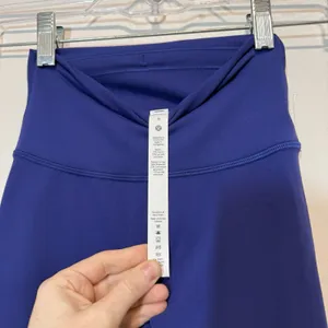 Lululemon NWOT Wunder Train High-Rise Tight 25" Larkspur Blue Size‎ 0 thumbnail 4