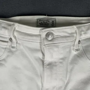 Abercrombie Fitch Simone High Rise Super Skinny Jeans Womens 10 White 30 Stretch thumbnail 5