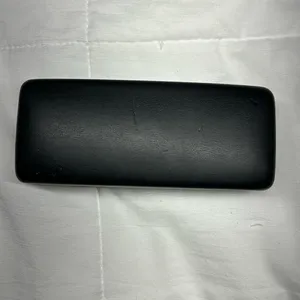 Versace Black‎ Faux Leather Glasses CASE ONLY Felt Lined Gold Lettering On Top thumbnail 3