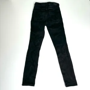 Abercrombie & Fitch Simone High Wasit Super Skinny Black Jeans 25 thumbnail 9