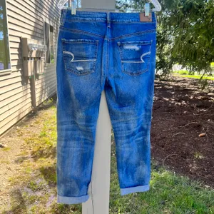 American Eagle Ripped Stretch Jeans thumbnail 3